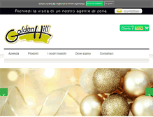Tablet Screenshot of goldenhill.it
